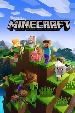 Minecraft PS5 digital key cover art