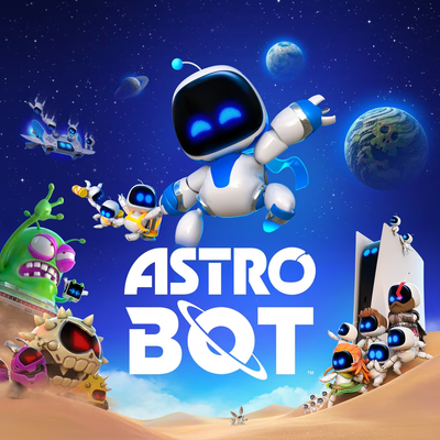 Astro Bot PS5 digital key cover art