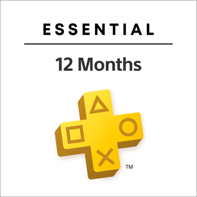 PlayStation Plus Essential PSN membership digital code