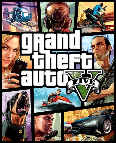 Grand Theft Auto V (GTA 5) PS5 digital key cover art