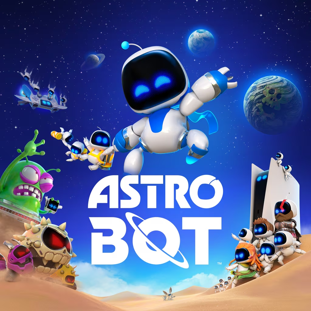 Astro Bot PS5 digital key cover art